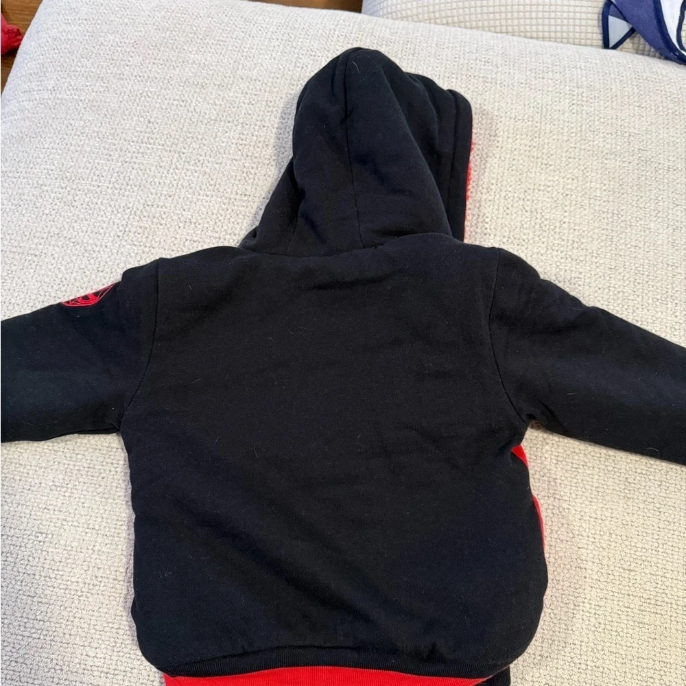 Marvel Red and Blue Spider-Man Plush Hoodie